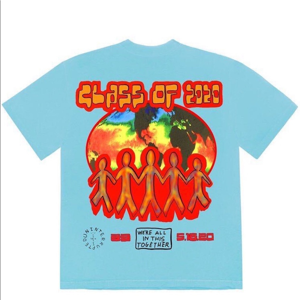Travis Scott x Lebron James Class Of 2020 Tee SZ L